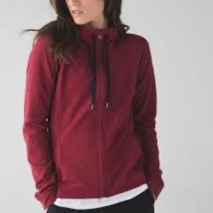Lululemon Take Ten Hoodie Rosewood Size 6